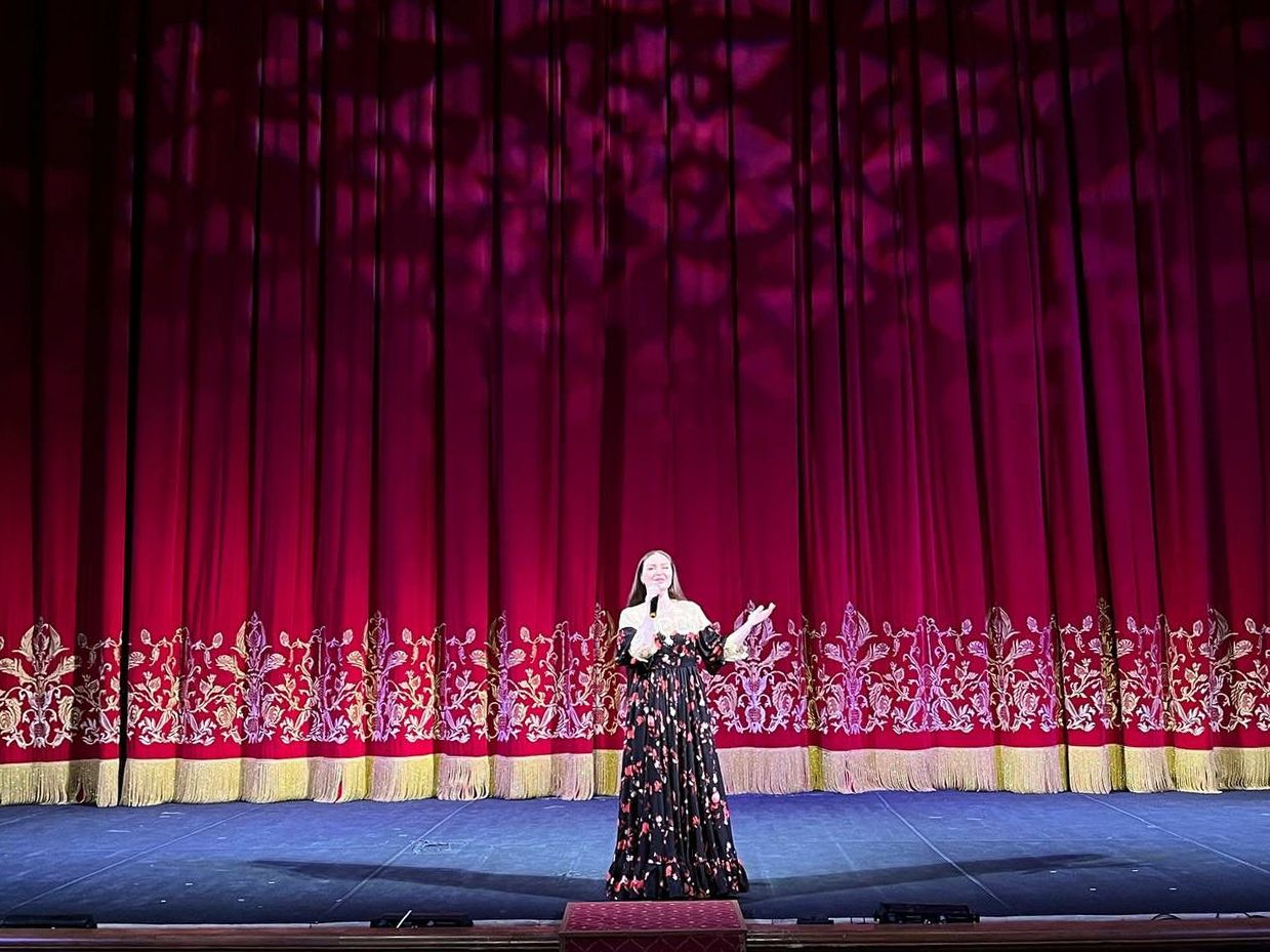 Марта Серебрякова выступила на гала-концерте конкурса «Слова подобны крыльям» Марта Серебрякова выступила на гала-концерте конкурса «Слова подобны крыльям»